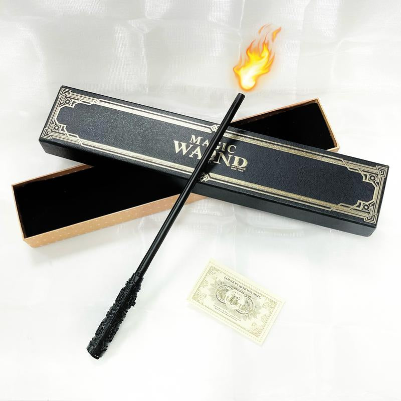 Magic Wand with Flame Fireballs