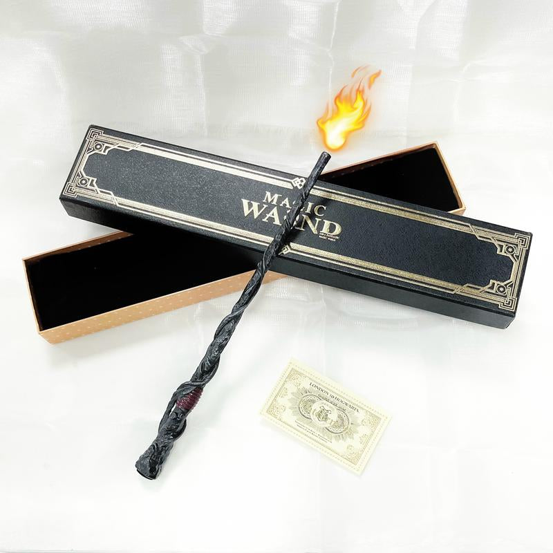 Magic Wand with Flame Fireballs