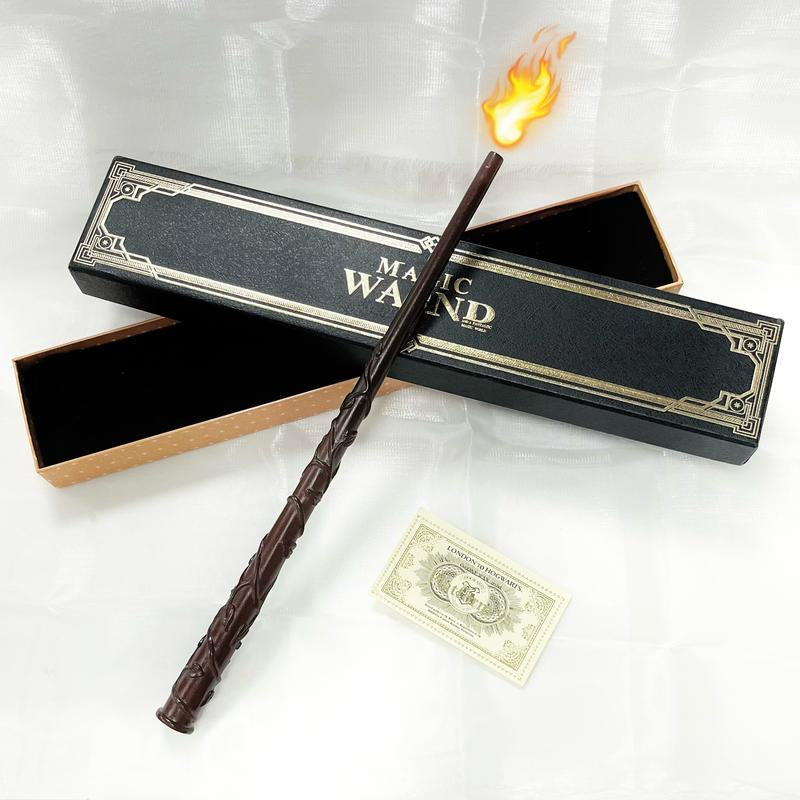 Magic Wand with Flame Fireballs