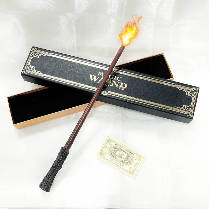 Magic Wand with Flame Fireballs