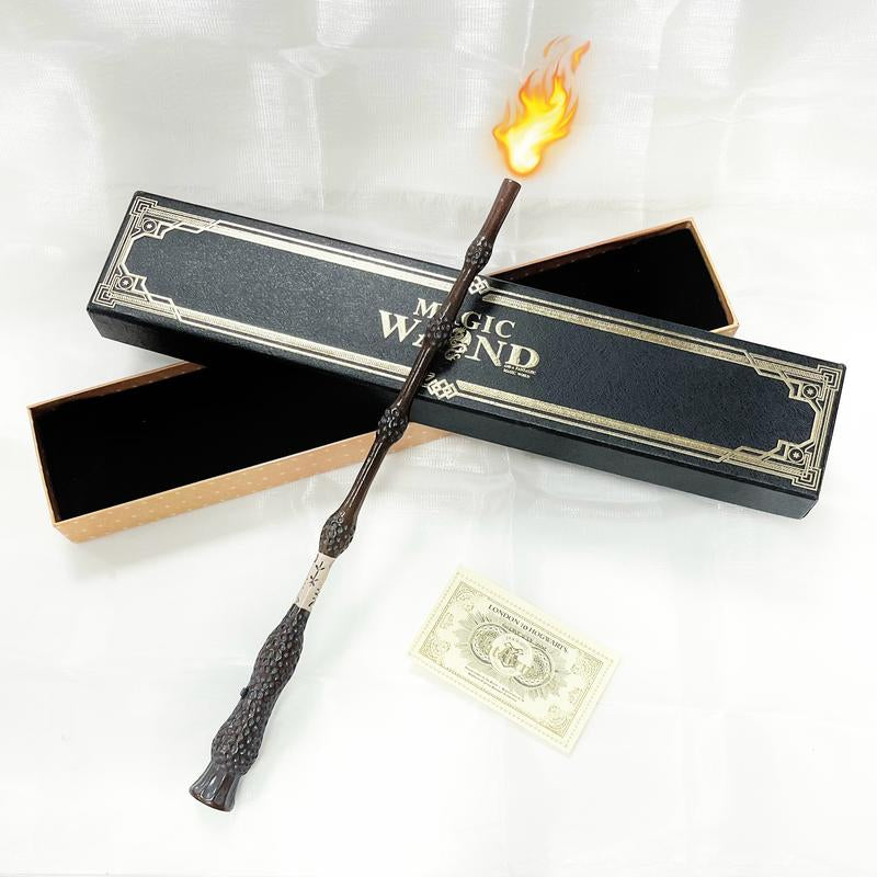 Magic Wand with Flame Fireballs